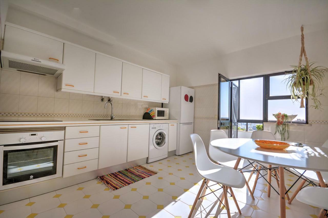 Ferienwohnung In Faro With Sea View Exterior foto